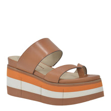 NAKED FEET - FLUX in TAN Wedge Sandals