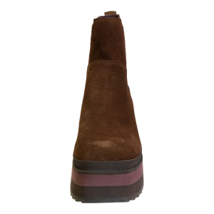 NAKED FEET - GUILD in CACAO Platform Chelsea Boots