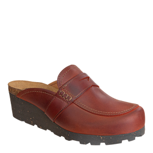 OTBT - HOMAGE in RUST Wedge Clogs