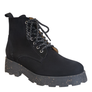 OTBT - IMMERSE in BLACK Heeled Cold Weather Boots