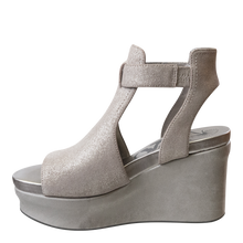 OTBT - MOJO in SILVER Wedge Sandals