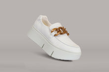 NAKED FEET - PRINCETON in CHAMOIS Platform Sneakers