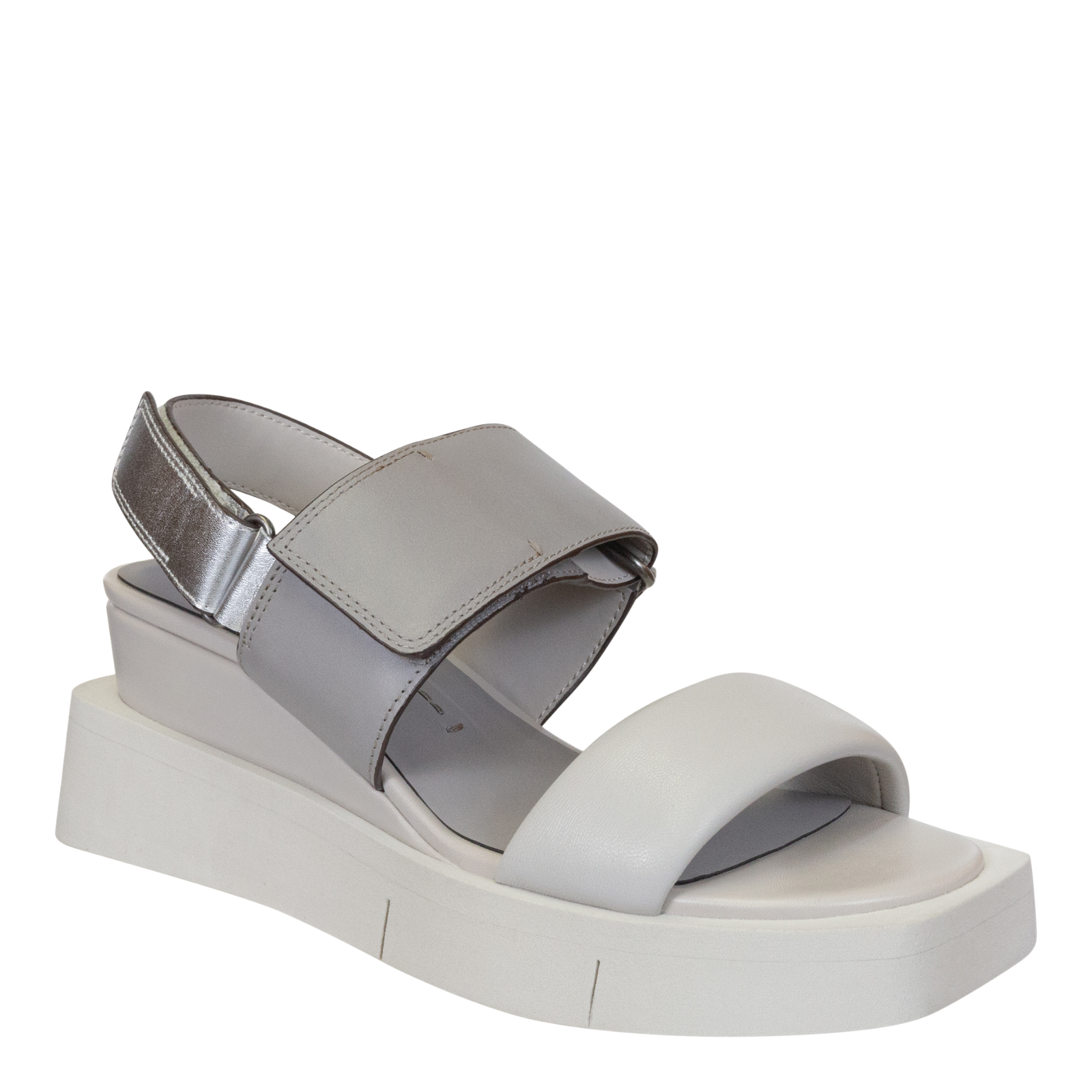 Wedge 2025 sandals grey