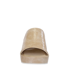 NAKED FEET - RENO in BEIGE Platform Sandals