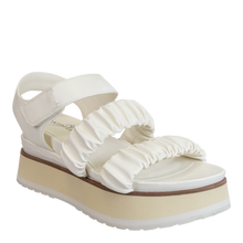 NAKED FEET - SENSOR in CHAMOIS Platform Sandals